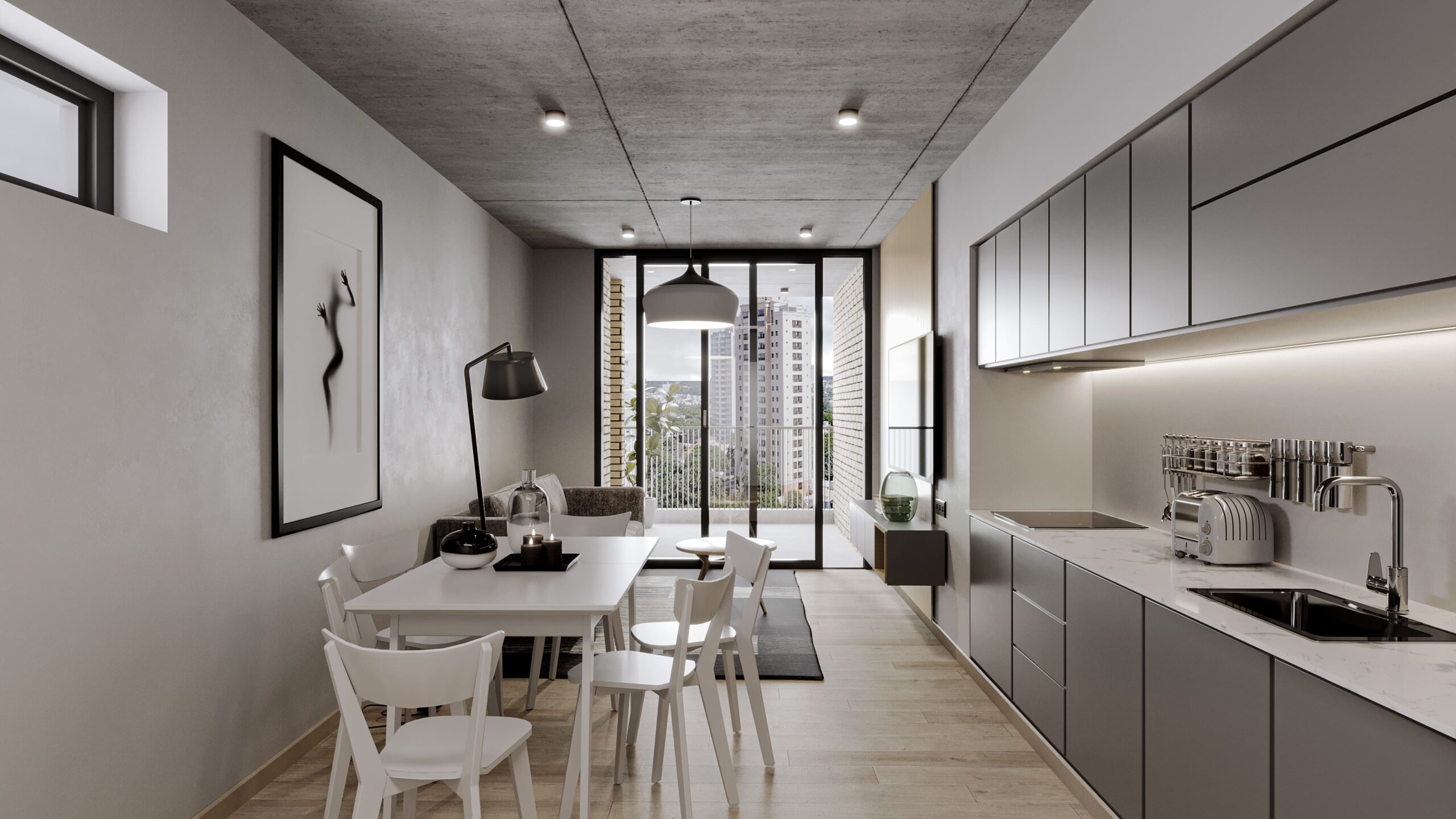 Cocina comedor