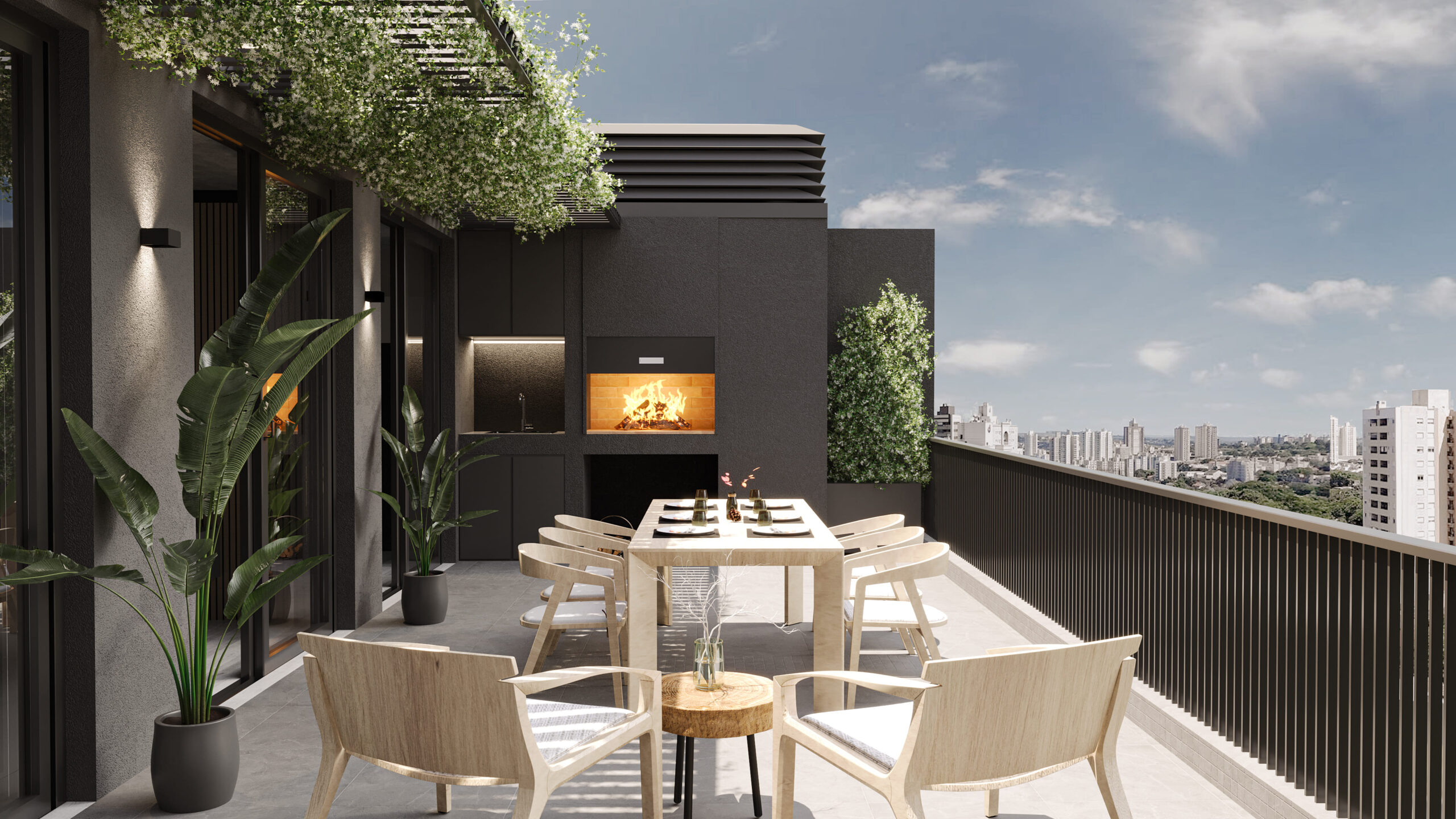 Terraza balcon
